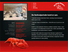 Tablet Screenshot of derodekreeft.com